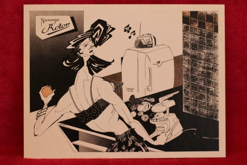 Les Mamans modèles - Lorilien (1986) Portfolio de 7 cartes numéroté et signé - Imagen 8 de 9