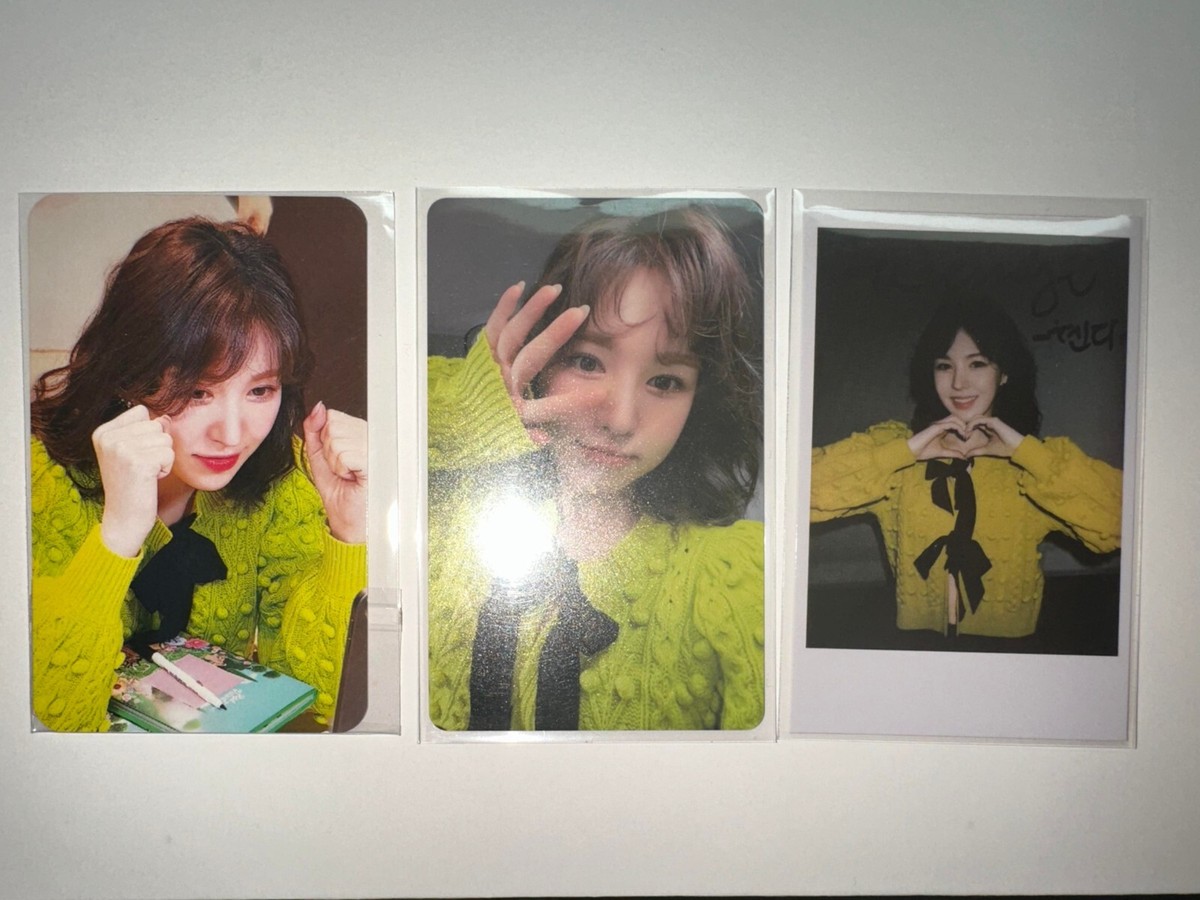 red velvet ウェンディ ポストカード サイン Wendy Red Velvet サイン入りカード - メルカリ