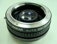 Sakar | Auto 2x Converter w/ Front Cap | Fits Konica AR | Tested | $12 PP |