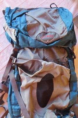 Osprey Aura 50 Backpack, Blue & Gray, women's large (SEE NOTES)