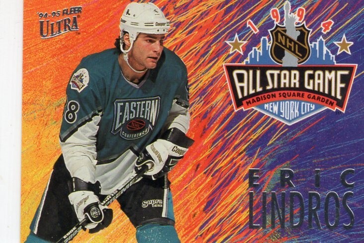 Brian Leetch HOF 1994-95 Fleer Ultra All star 2 of 12