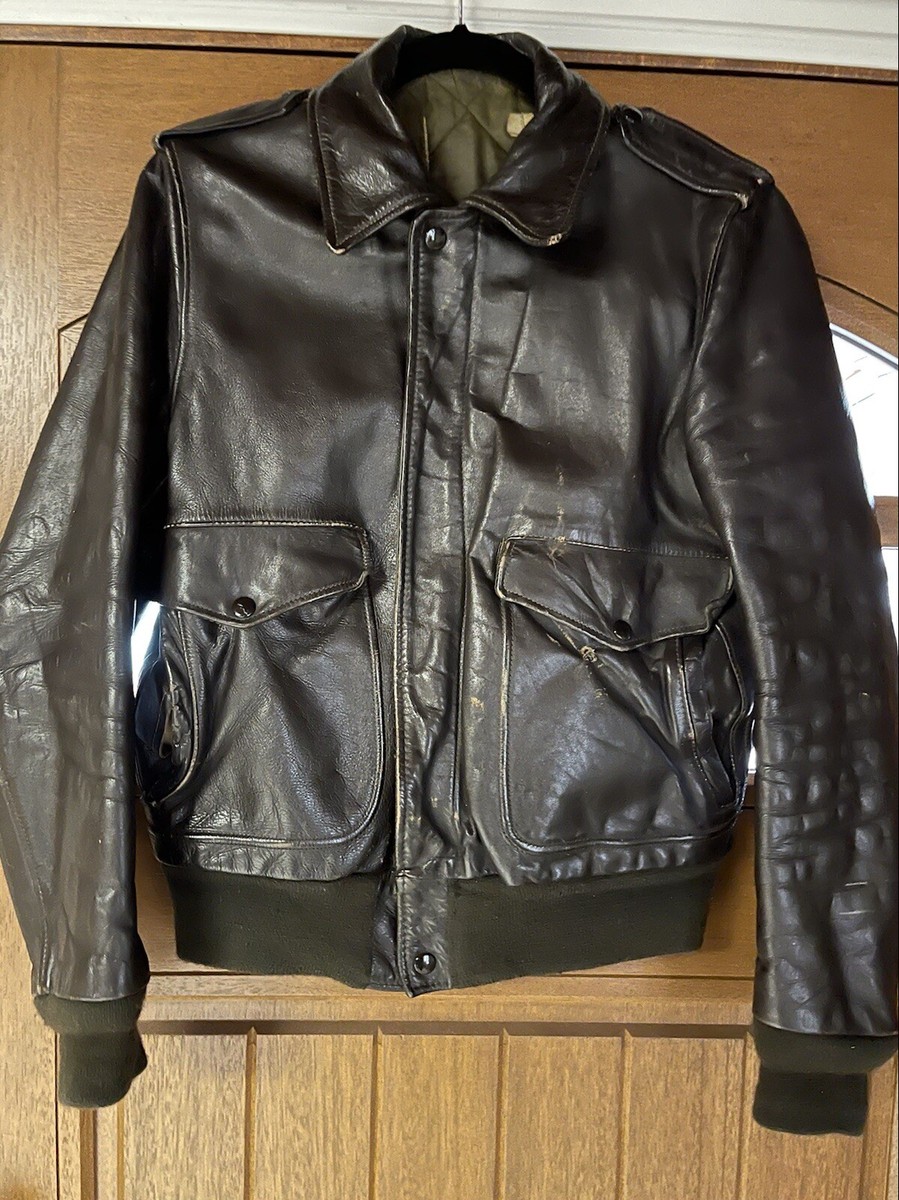VINTAGE BROWN LEATHER JACKET TALON ZIPPER SIZE 36 Mens | eBay VINTAGE BROWN LEATHER JACKET TALON ZIPPER SIZE 36 Mens | eBay