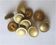 10x Knopf DDR für Uniform : Deutsche Reichsbahn Post Bus / Strassenbahn, Knöpfe