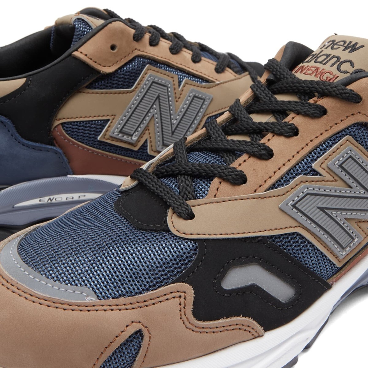 スニーカー New Balance 920 MiUK Navy Beige Black  M920INV New Balance 920 'Cream Black Blue' M920INV