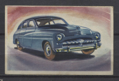 Ford Vedette 1949 Vintage 1950s Dutch Trading Card No.5