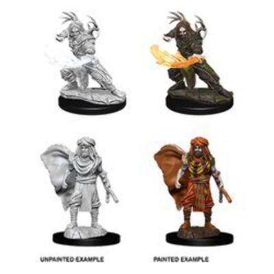 D&D Unpainted Miniatures - WizKids Nolzur's Marvelous: Human Male Druid -W6