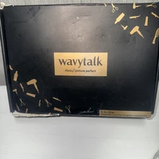 Wavytalk 5in1 Curling Iron Wand Set with Curling Brush Hair Styling Tool New