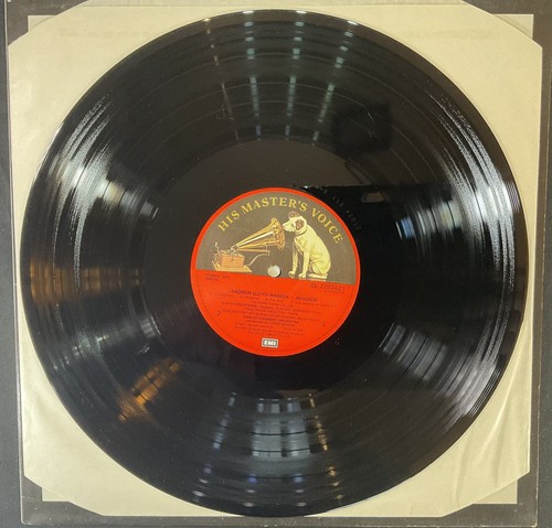 Andrew Lloyd Webber, Requiem, Gatefold, LP Vinyl Record Album, 1985 - Picture 4 of 4