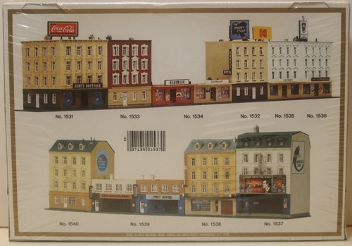 MODEL POWER NO. 1537 N SCALE MOVIE THEATER KIT - NEW IN BOX - Picture 2 of 4