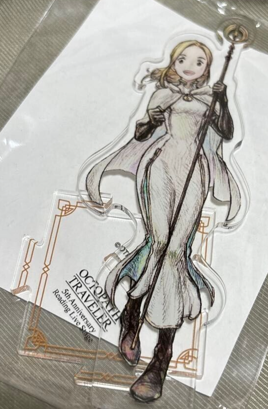 Octopath Traveler Ophelia Clement Acrylic Stand Japan | eBay