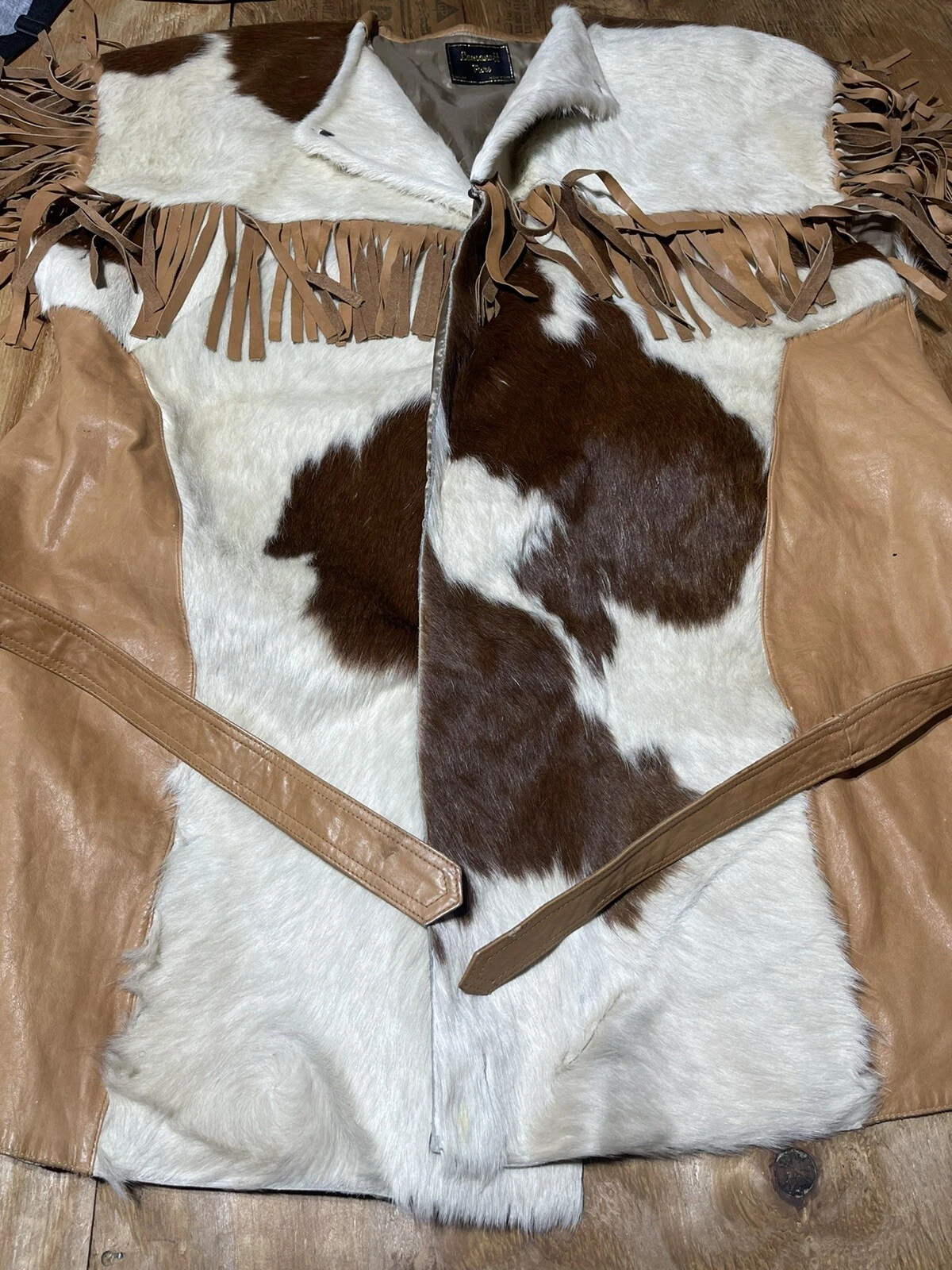 lomanoff furs Cowhide leather jacket unisex cowhide XL @rack