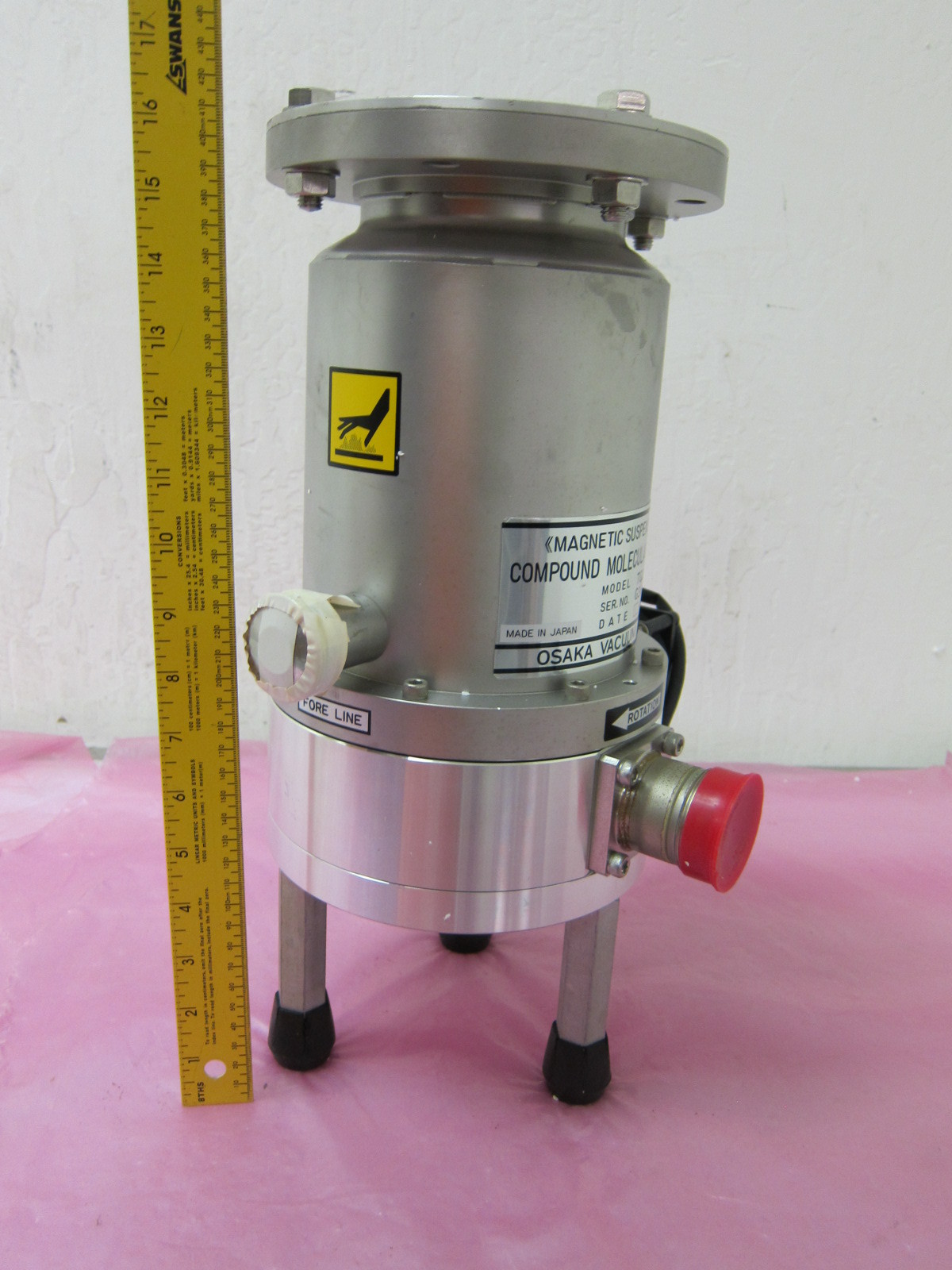 Osaka Vacuum TG360M, Magnetic Suspended, Compound Molecular Pump, 405848