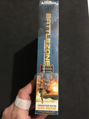 BATTLEZONE II COMBAT COMMANDER PC BIG BOX CD ROM ITALIENISCH NEU VERSIEGELT - Bild 2 von 7