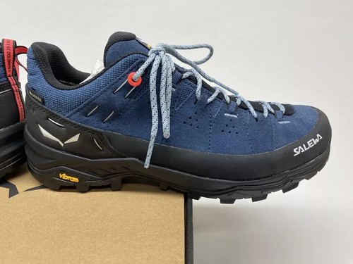 Salewa ALP Trainer GTX W (UK 6.5) Gore-Tex Women's Dark Denim/Black Hiking Shoes - Picture 11 of 14