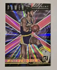 2021-22 Donruss Kareem Abdul-Jabbar Power in the Paint Holo Pink Laser #2