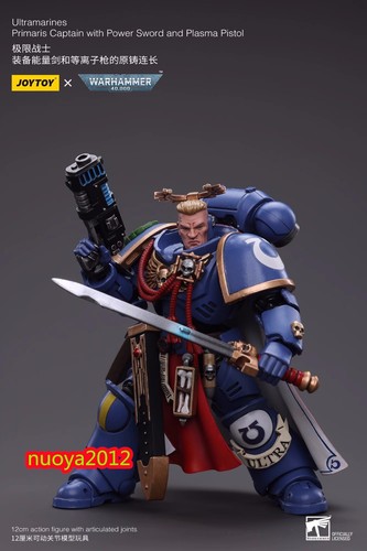 JOYTOY Warhammer 40K JT6441 1/18 Ultramarines Primaris Captain with Power Sword - Picture 7 of 11