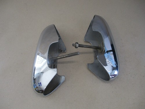 Fiat Seat 500 600 600D 770 Chrom Stoßstangenhorn Horn Stoßstange SET NEU - Bild 7 von 12