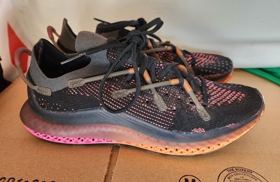 Adidas 4D Fusio Originals Running Shoe Black Orange Pink FZ2414 Mens Size 7  | eBay