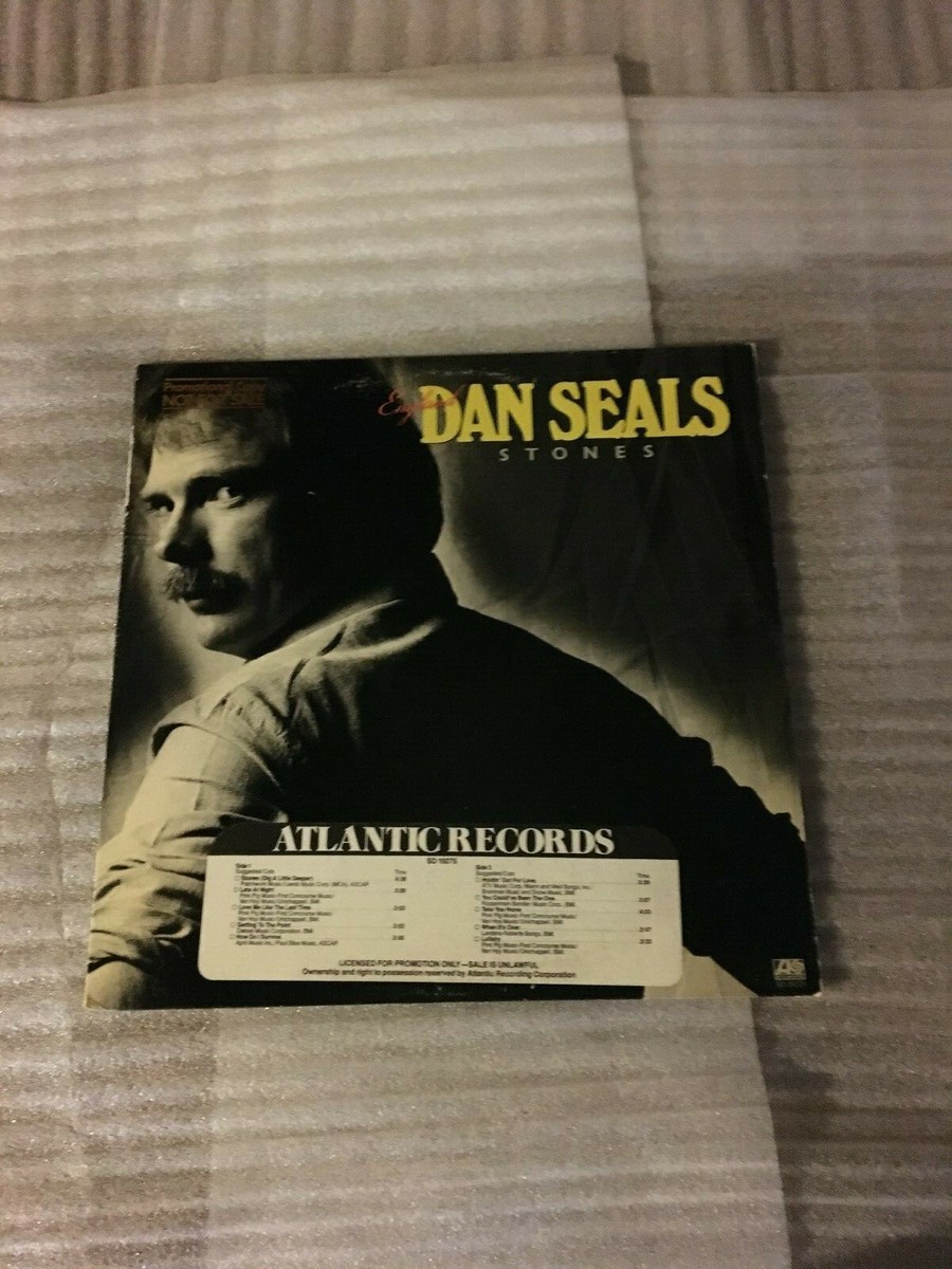 洋楽 Dan Seals Stones SD19275 LP / e169y121 Dan Seals: Stones; Original 1980 Atlantic SD 19275 Promo LP~Vinyl