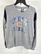NFL Chicago Bears Crewneck Sweatshirt Adult Large Long Sleeve Grey New