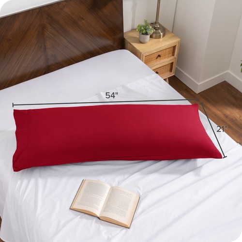 Bare Home Microfiber Envelope Closure Body Pillowcase - Picture 68 of 90