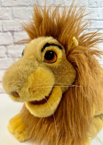 Vintage Jumbo 24” Disney’s The Lion King Mufasa Double Hand Plush Puppet - Bild 2 von 8