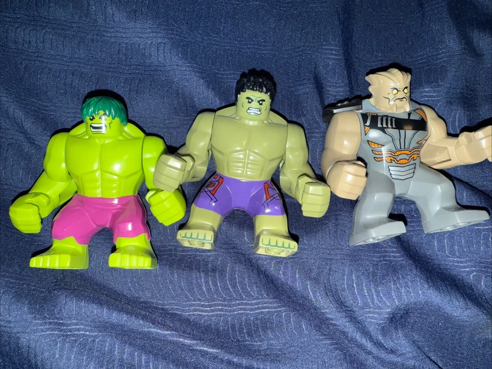 Juego de figuras de acción Marvel Superhéroe Hulk Foto 2 de 4