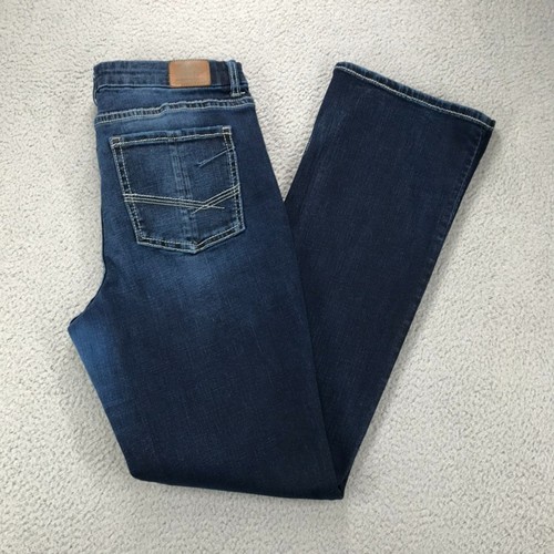 BKE Jeans Damen Größe 32 Gabby Curvy Fit High Rise Bootcut Dark Wash Denim 32x34