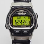 Vtg Timex Ironman Triathlon Indiglo 8 Lap  Digital 38mm Watch New Batt Classic