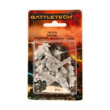 Iron Wind Battletech  Minsk (Standard) & Varient 2 Arms (TRO Golden Ce Pack New