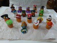 Lot of 18 Vintage 1988-1996 McDonald's Chicken McNugget Buddies w/Costumes