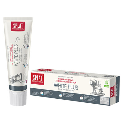 Aufhellende Zahnpasta gegen Verfärbungen - Splat Professional White Plus 100 ml