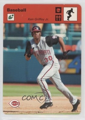 2005 Leaf Sportscasters Red Running Ball 29/50 Ken Griffey Jr #25 HOF n1u