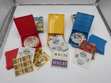 Vintage Sesame Street Travel Games Lot Alphabet Counting Mix Match 1990