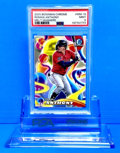 Roman Anthony (RC) PSA 9 !  2025 Bowman Chrome - Melt Mashers ! ⚾️