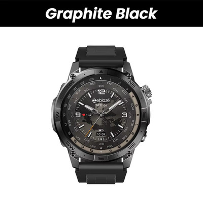New  Stratos 2 plus GPS Smart Watch 1.43'' AMOLED Display Compass Barometric Alt