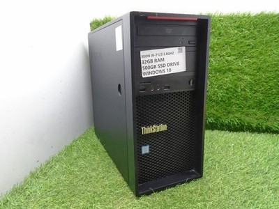 Lenovo ThinkStation P520c Xeon W-2123 32GB 500GB SSD SCHNELL WINDOWS 10 PC TOWER