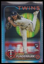 2024 Topps Chrome #297 Kody Funderburk Prism Refractors