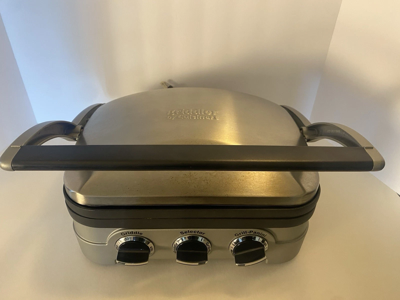 Cuisinart GR-4N Stainless Steel Electric Grill Griddle Panini Press Used Works!
Opens in a new windo