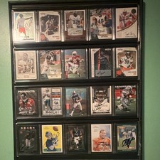 NFL Autographed Rookie Card Lot 20 Bears, Dolphins, Falcons, Forte, Hester
