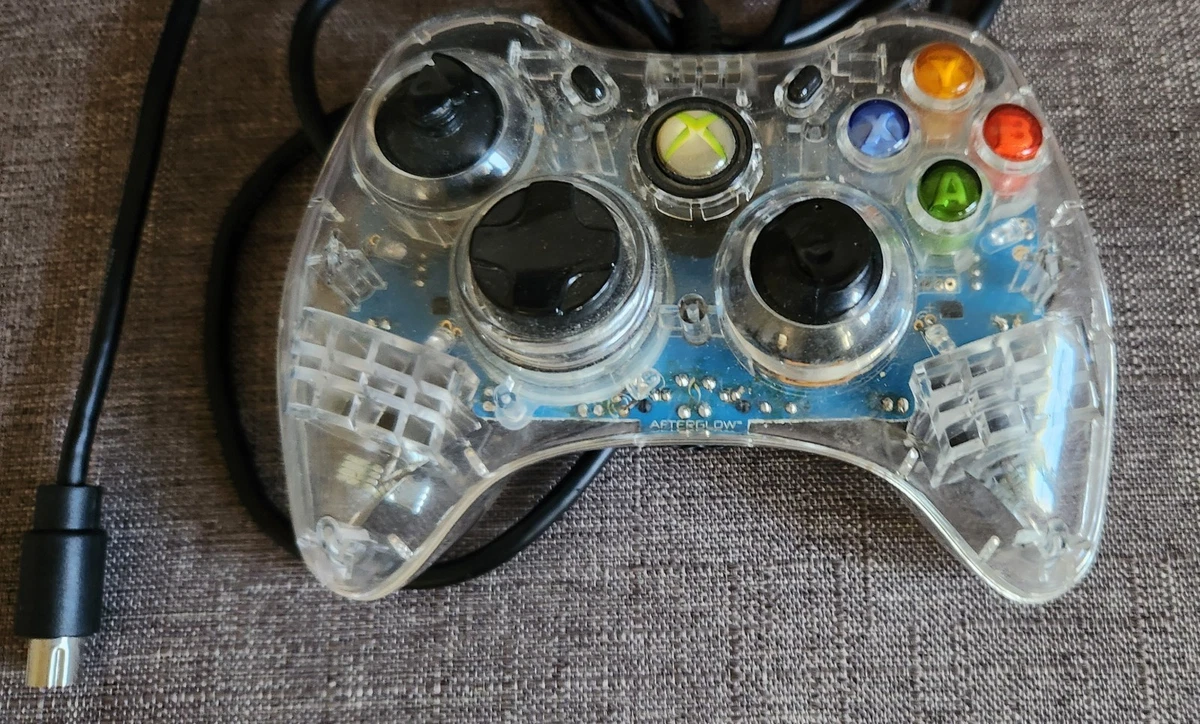 25+ Clear Controllers AfterGlow for Microsoft Xbox 360 for sale