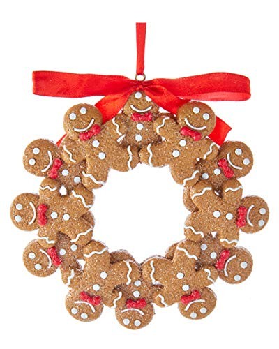 Gingerbread Wreath Ornament - Picture 1 of 1