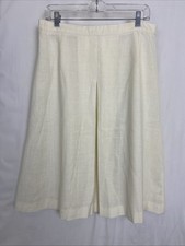 Vintage The Custom Collection by Avon Women's Size M Ivory Skirt