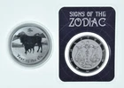 Lot 2 1 Oz Silver Rounds 2021 Tokelau 5 Dollars - 2009 Australia 1 Dollar *061