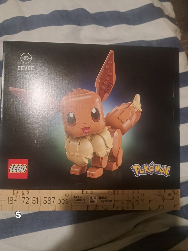 Pokemon Lego Eevee 72151 Brand New In Box
