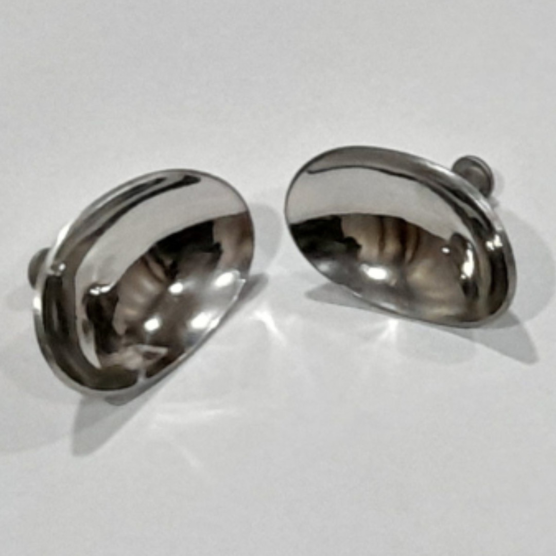 Corneal Eye Shield Stainless Steel | S & L & XL | Laser Eye Protector | Set of 6