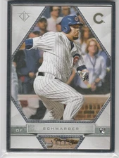 2016 Topps Transcendent 58/65 Kyle Schwarber RC #37 Chicago Cubs Silver Frame
