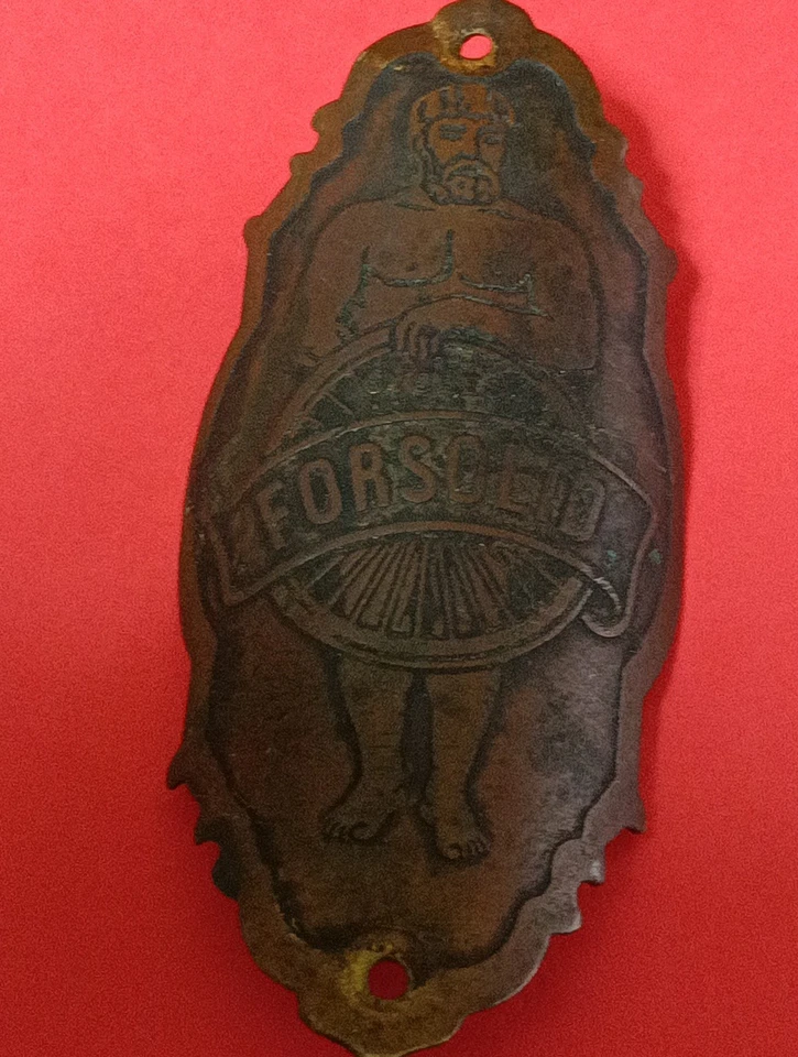 PLAQUE DE VELO ANCIENNE  Forsolid  - Photo 2/4