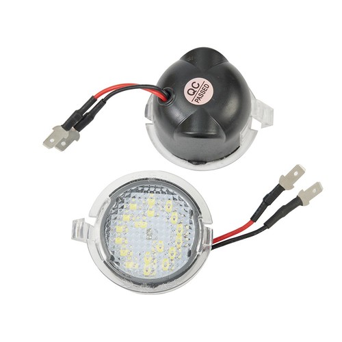 2x Bright White 18SMD LED Side Mirror Puddle Lights For Ford 2015-2017 - Picture 6 of 12