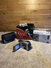 Genius G-Shot DV1210 Handheld Compact Digital Video Recorder Silver Tested